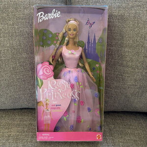 Vintage 2000 Rose Princess Barbie - Hair & Gown Magically Transform Mattel 28990